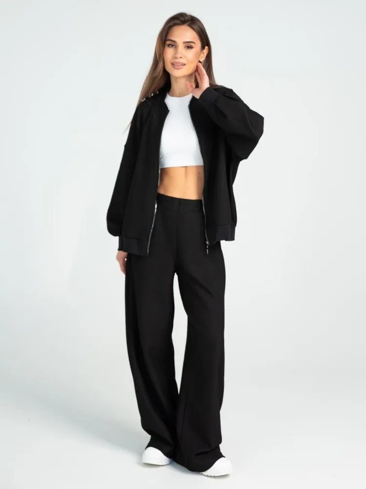 OZON Minimalist Casual Jacket and Pants Set