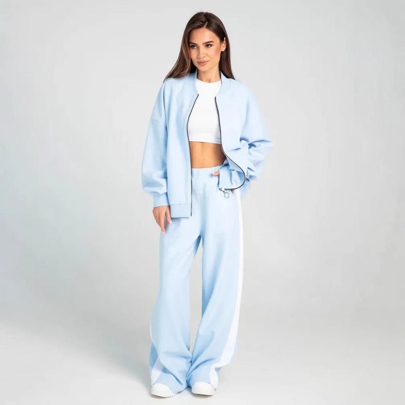 OZON Minimalist Casual Jacket and Pants Set