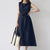Bohemian Sleeveless Belted Long Dress
