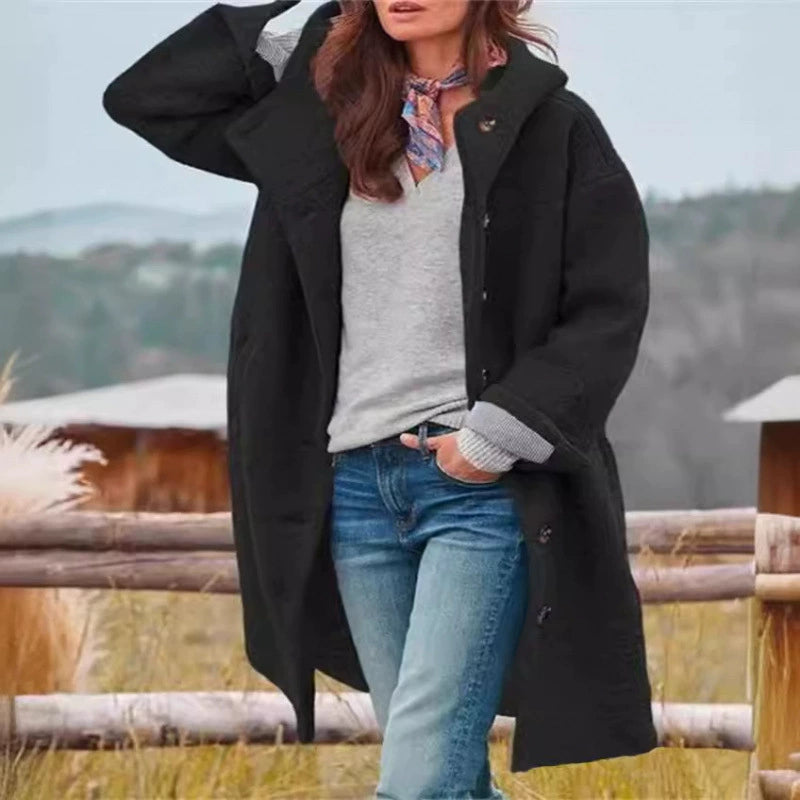 Casual Loose Long Sleeve Winter Coat