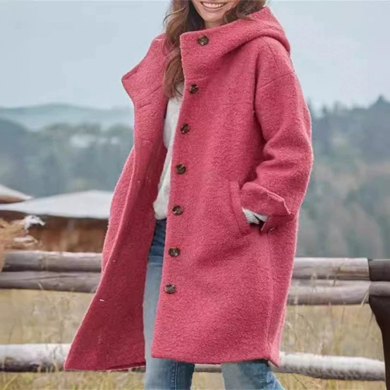 Casual Loose Long Sleeve Winter Coat