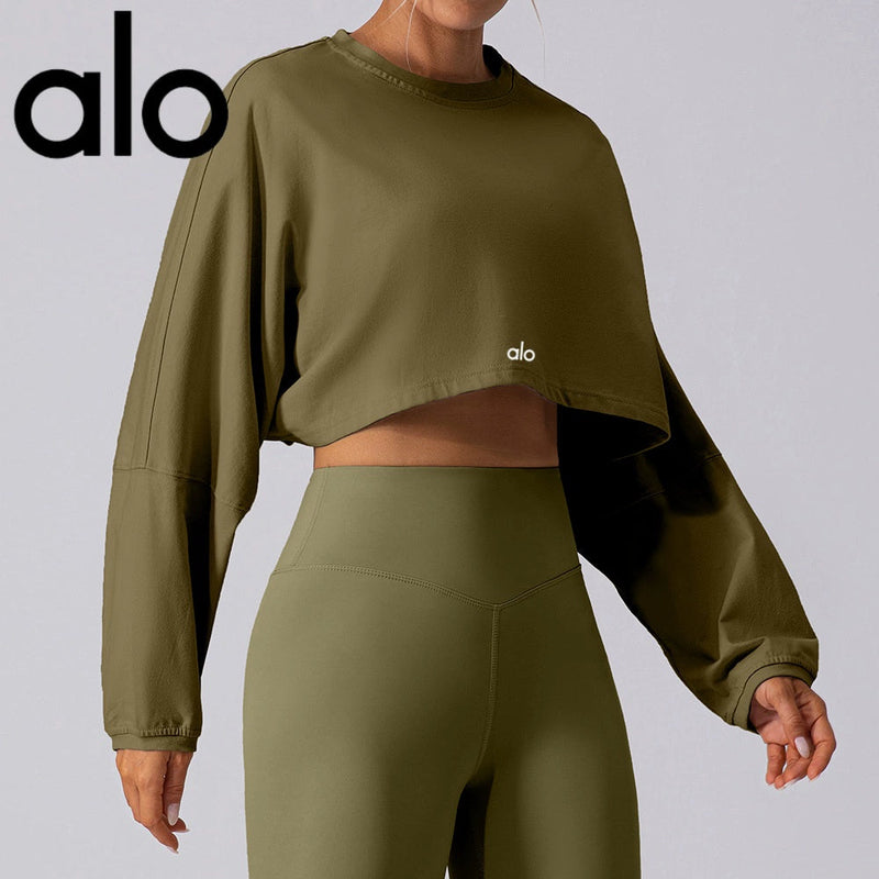 Breathable Round Neck Long Sleeve Fitness T-shirt