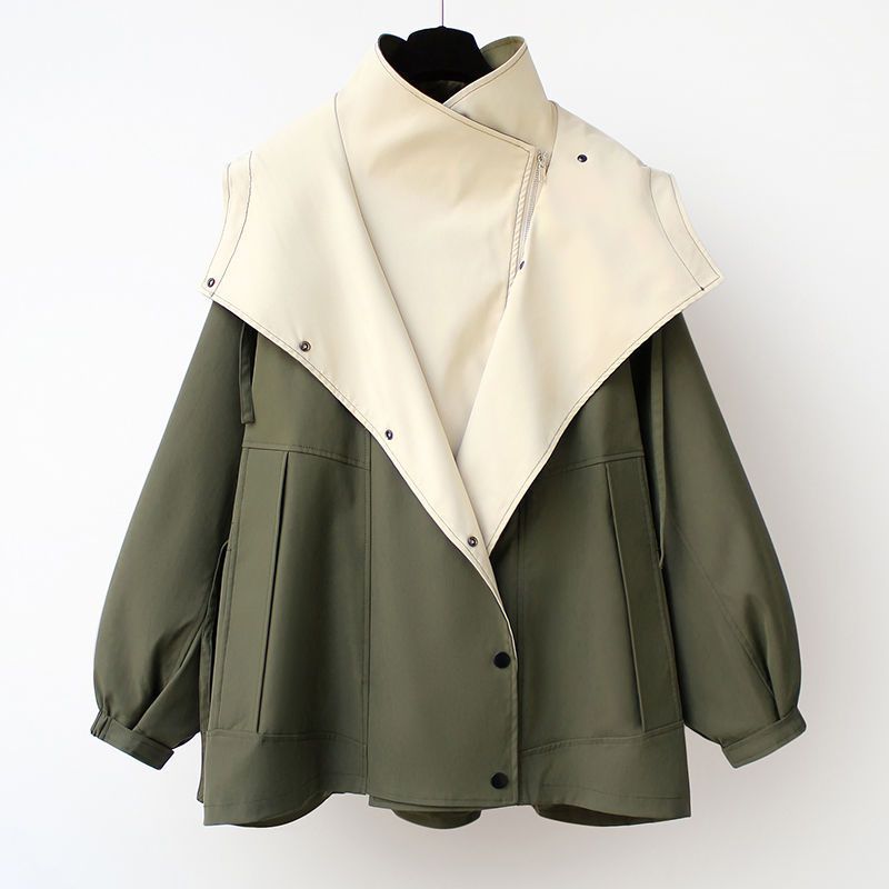 Waist-Cinched Mid-Length Trench Coat