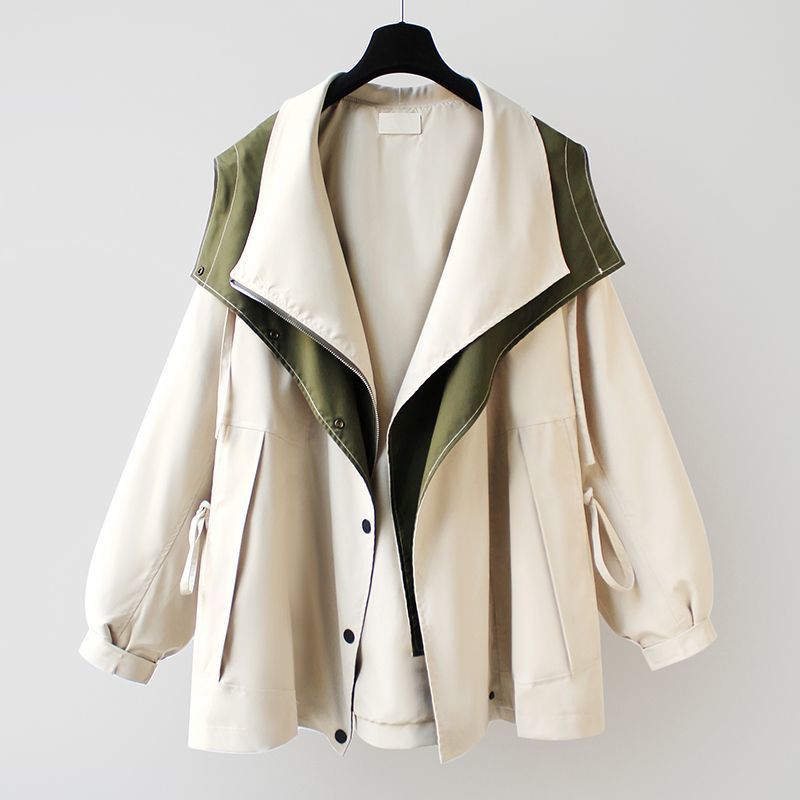 Waist-Cinched Mid-Length Trench Coat