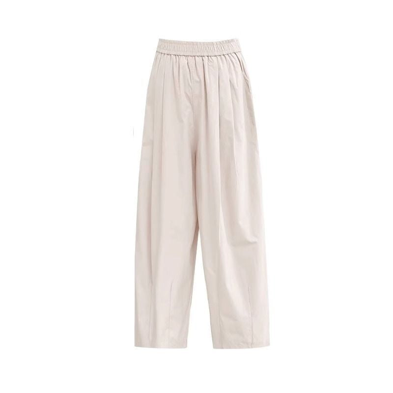 Cotton Linen Two-Piece Set for Petite Women