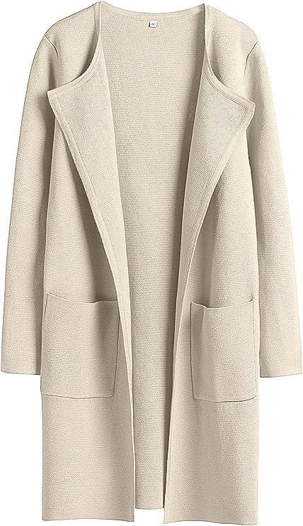 Comfortable Casual Lapel Woolen Jacket for Women