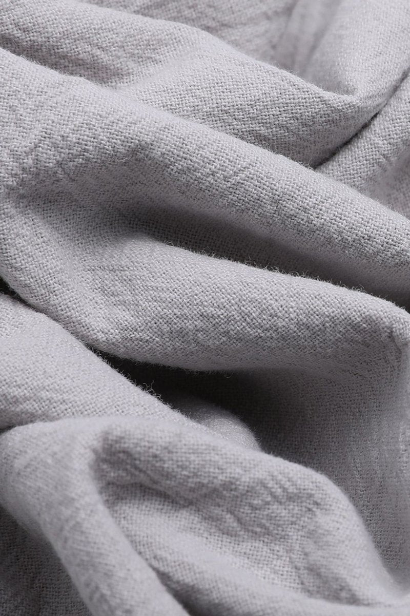 Colour Block Linen Dress