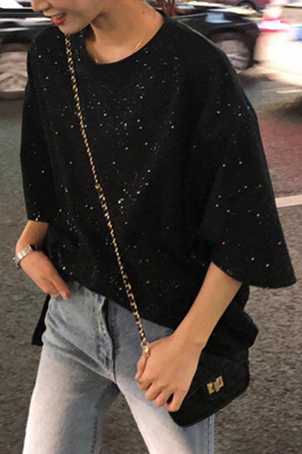 Oversized Speckled T-shirt