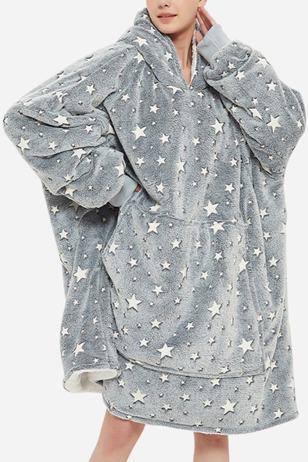 Lazy Fleece Bright Blanket Sweater